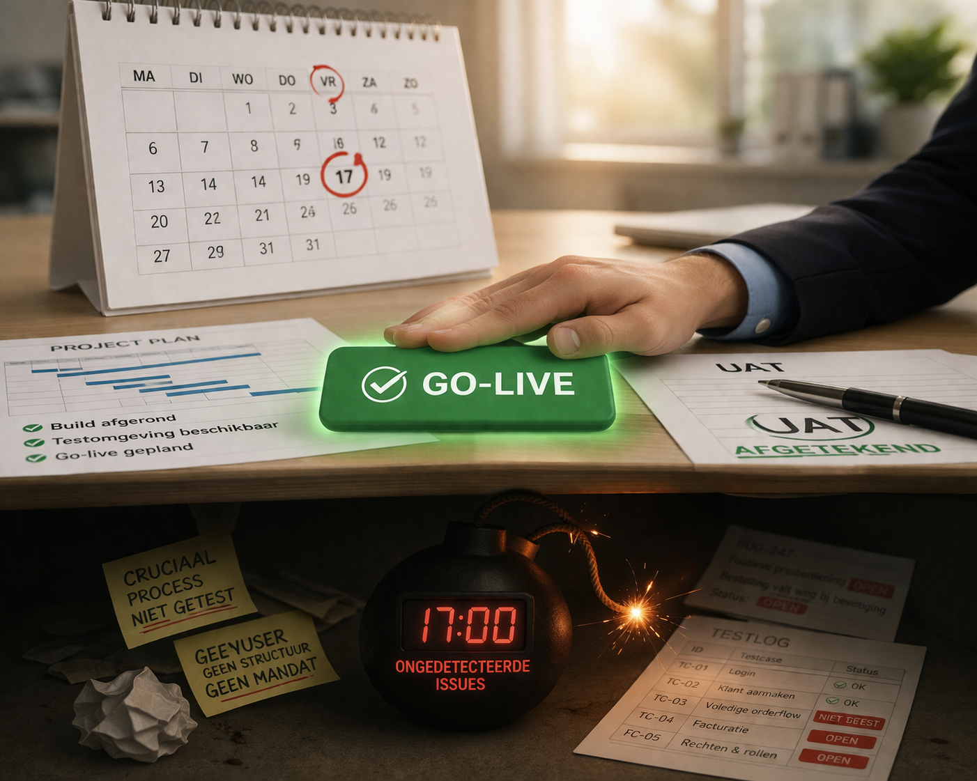 De risico's van slecht testmanagement